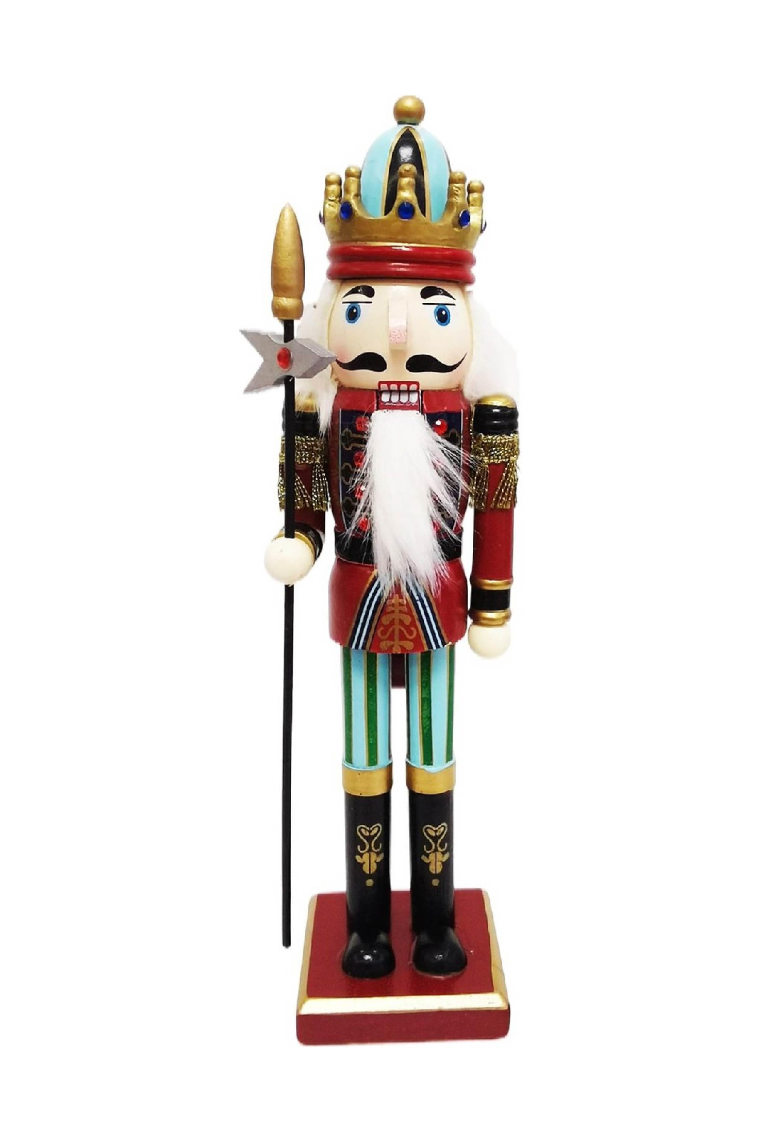 Lacivert Taçlı Kurşun Asker – 32 cm