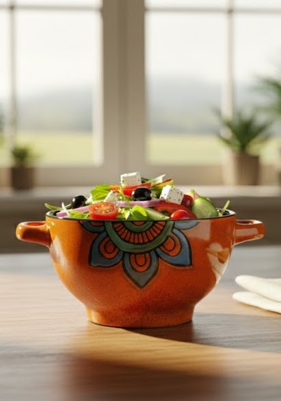 Patterned Multi-Purpose Decorative Bowl