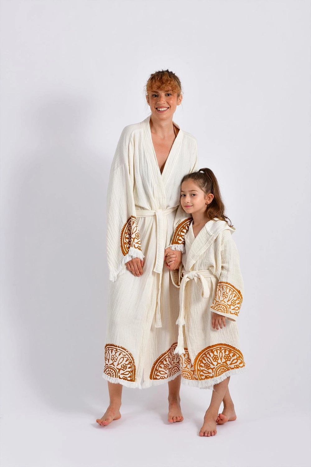 Mandala Eye Anne & Çocuk Kimono Seti