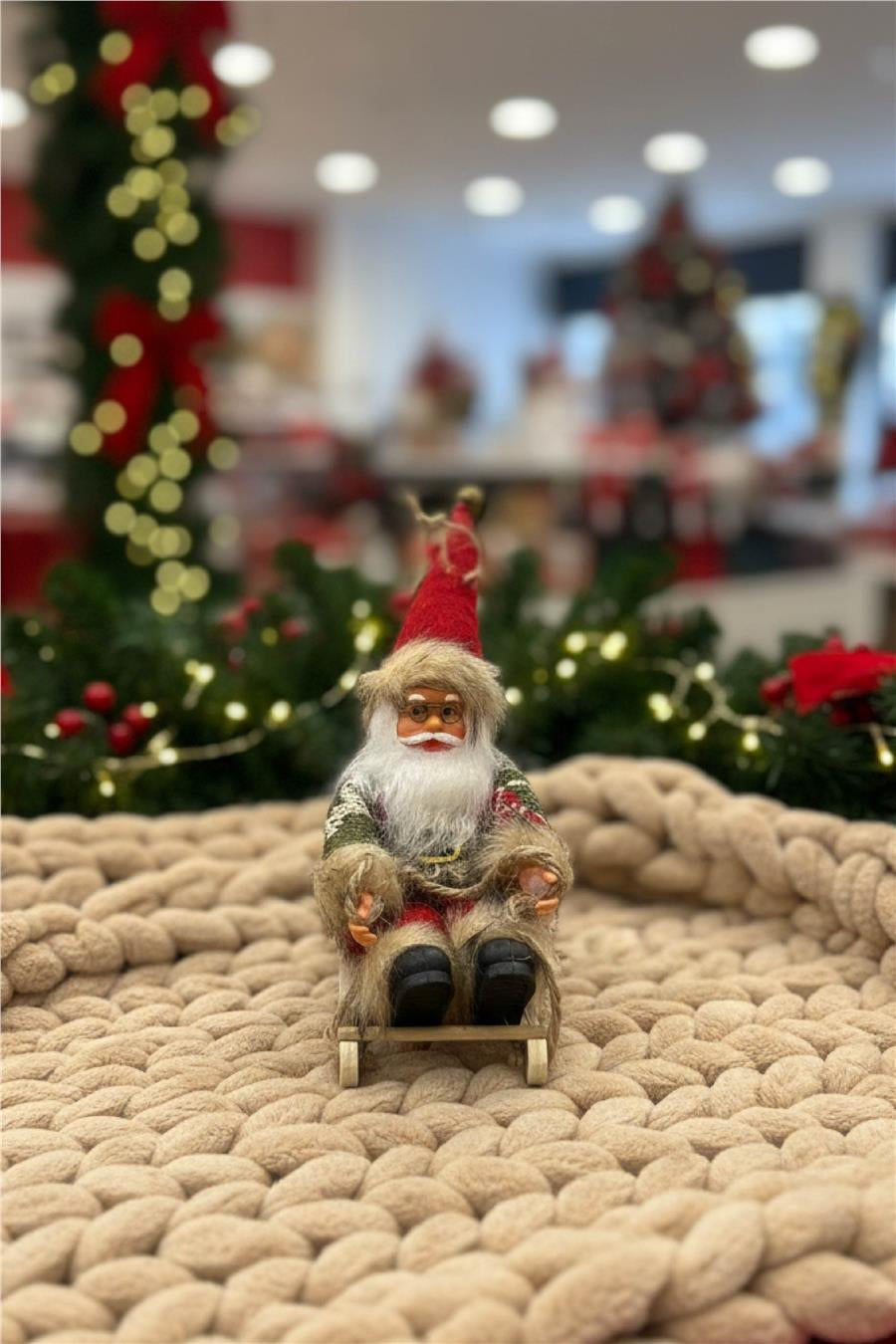 Kayak Üzerinde Noel Baba