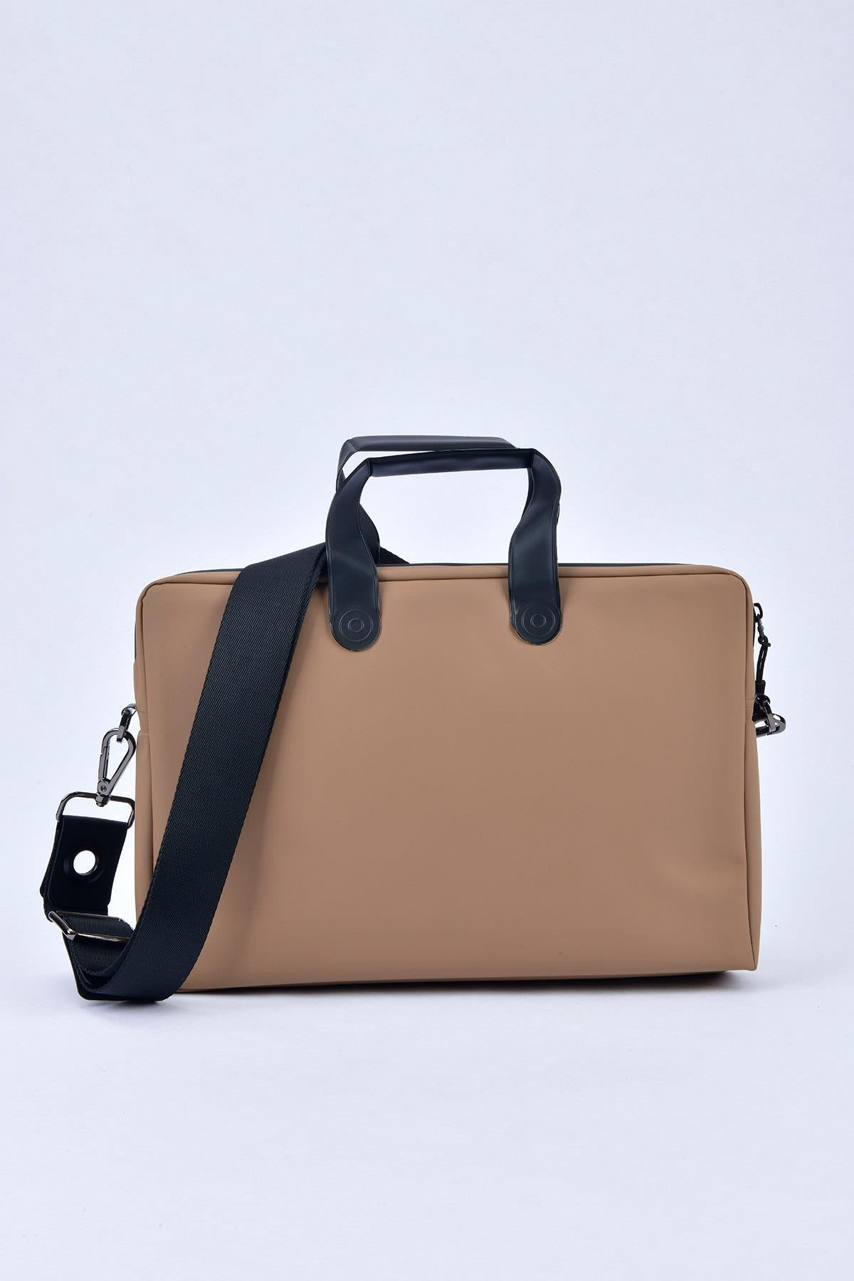 Camel Hair Align Laptop Bag