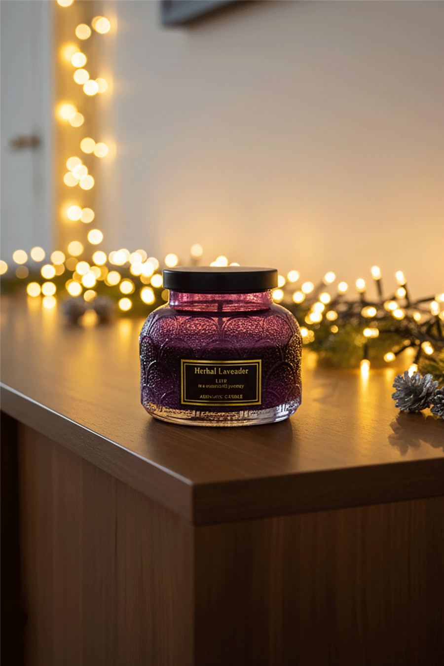 Lavender Aromatic Candle
