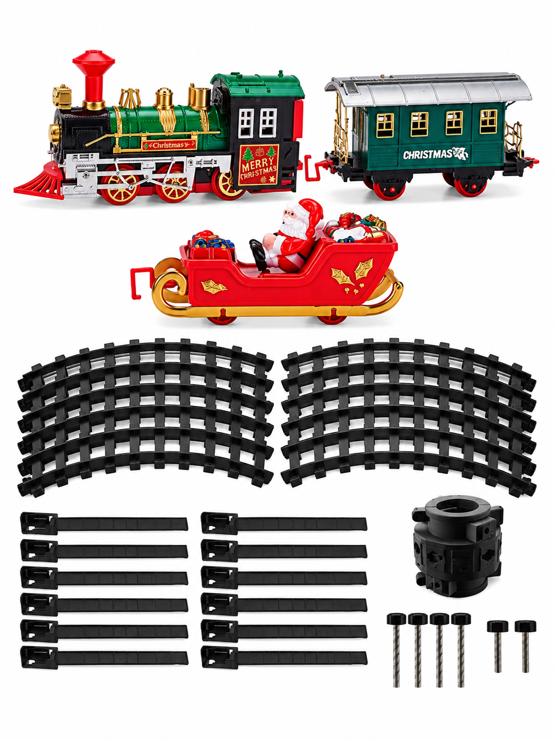 Christmas Express – Işıklı ve Sesli 30 Parça Yılbaşı Ağacı Tren Seti