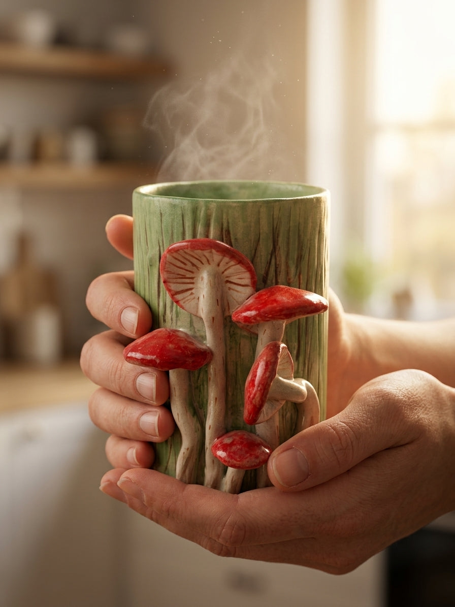 Moss Mug | El Yapımı Seramik Kupa