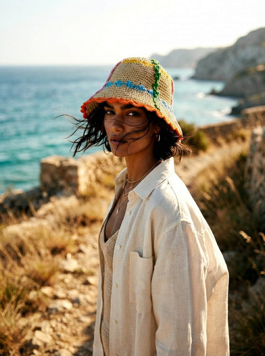 Mosaic Bloom Hat