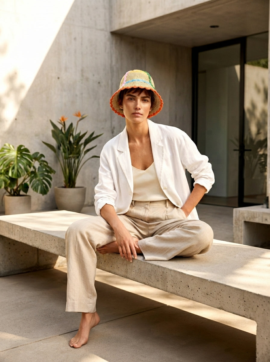 Mosaic Bloom Hat