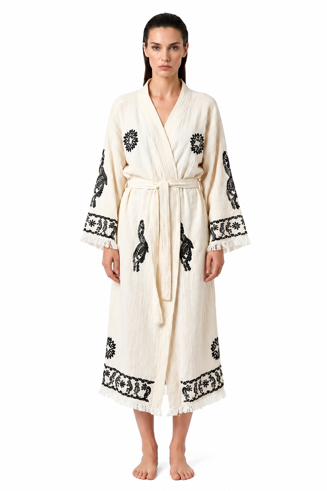 Shadow Bloom Kimono