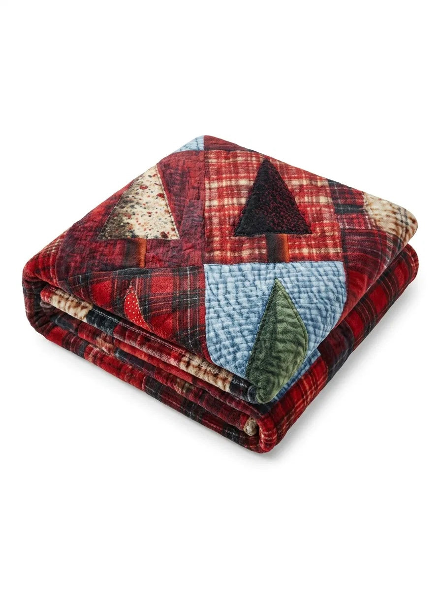 Winter Patchwork Battaniye 200 x 320 cm