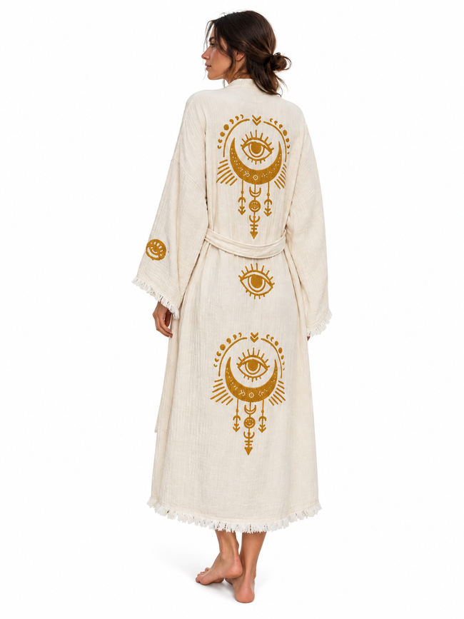 Natural Eclipse Kimono