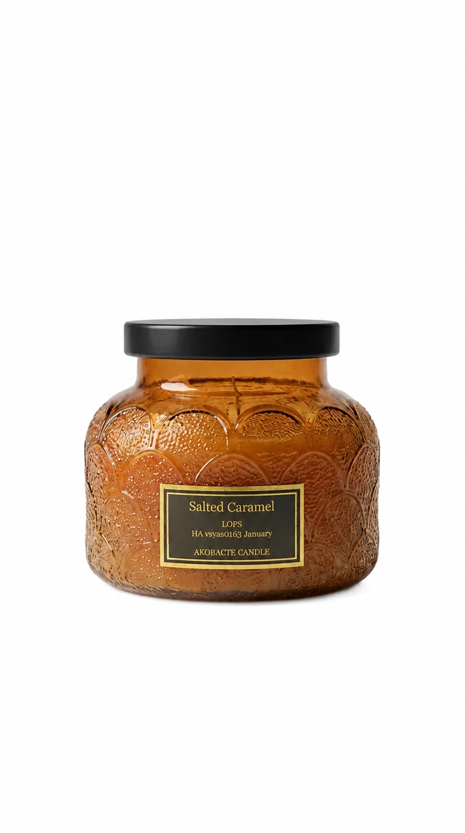 Salted Caramel Scented Candle