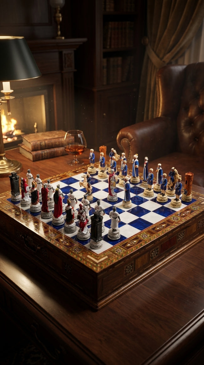 Ottoman Azure - Collector's Chess Set