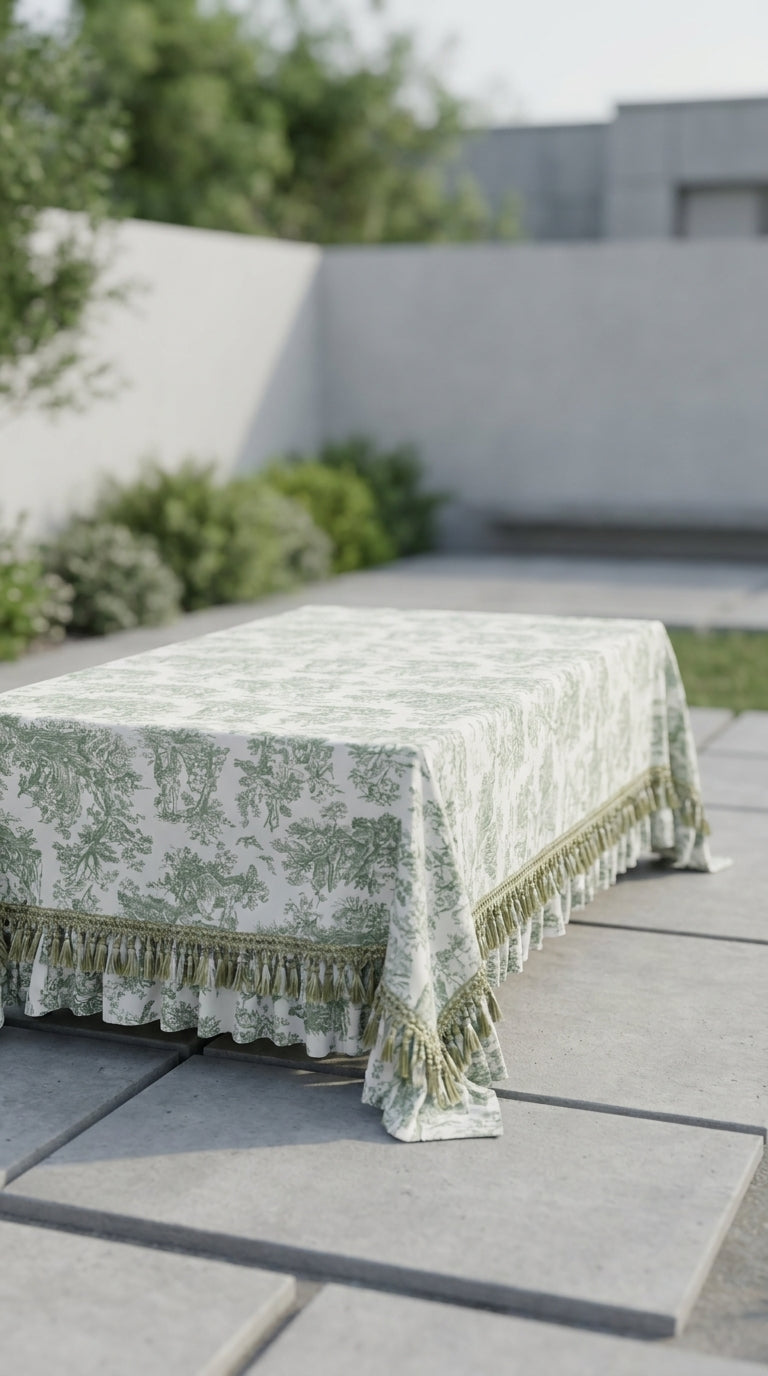 Toilea Verde Masa Örtüsü