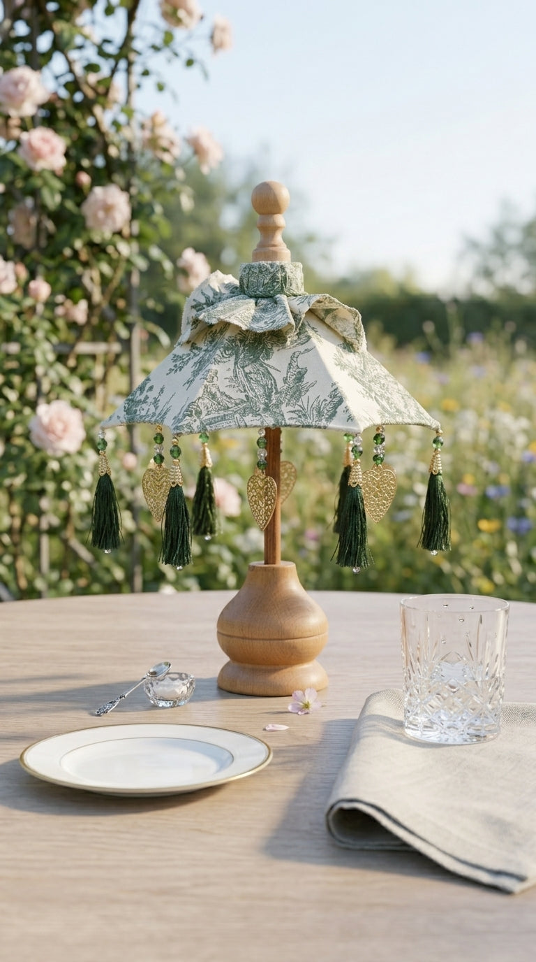 Toile Verde Mini Bali Şemsiyesi