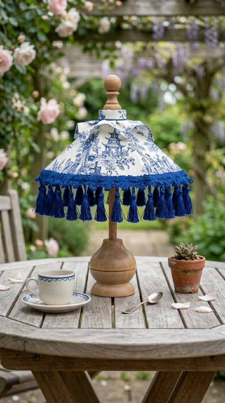 Toile Azure Mini Bali Şemsiyesi