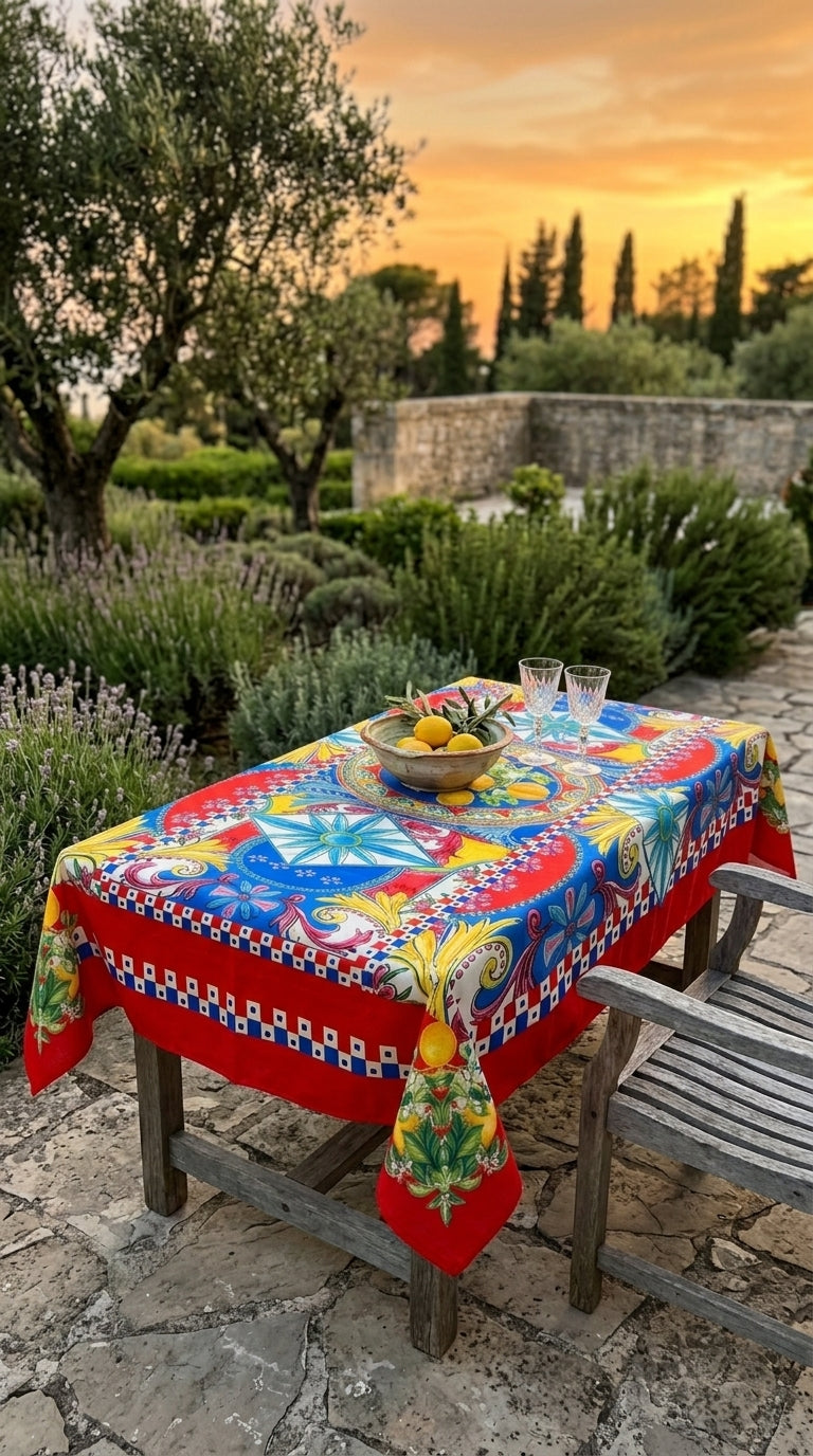 Solea Rouge Masa Örtüsü