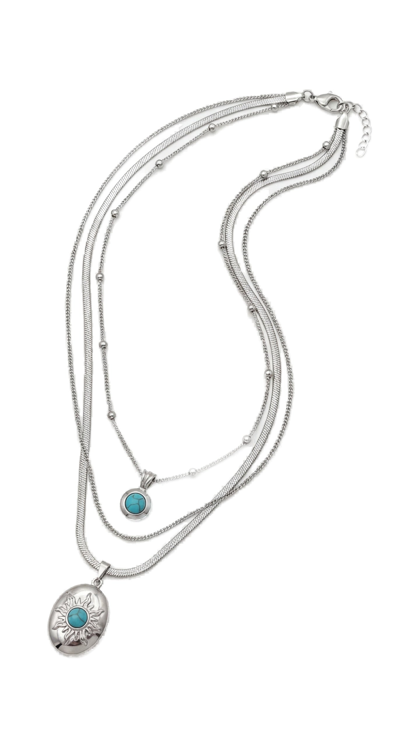 Azure Harmony Necklace Set