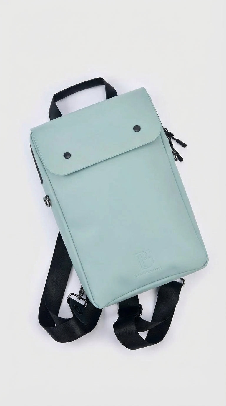 Sage Green Dock Structured Backpack