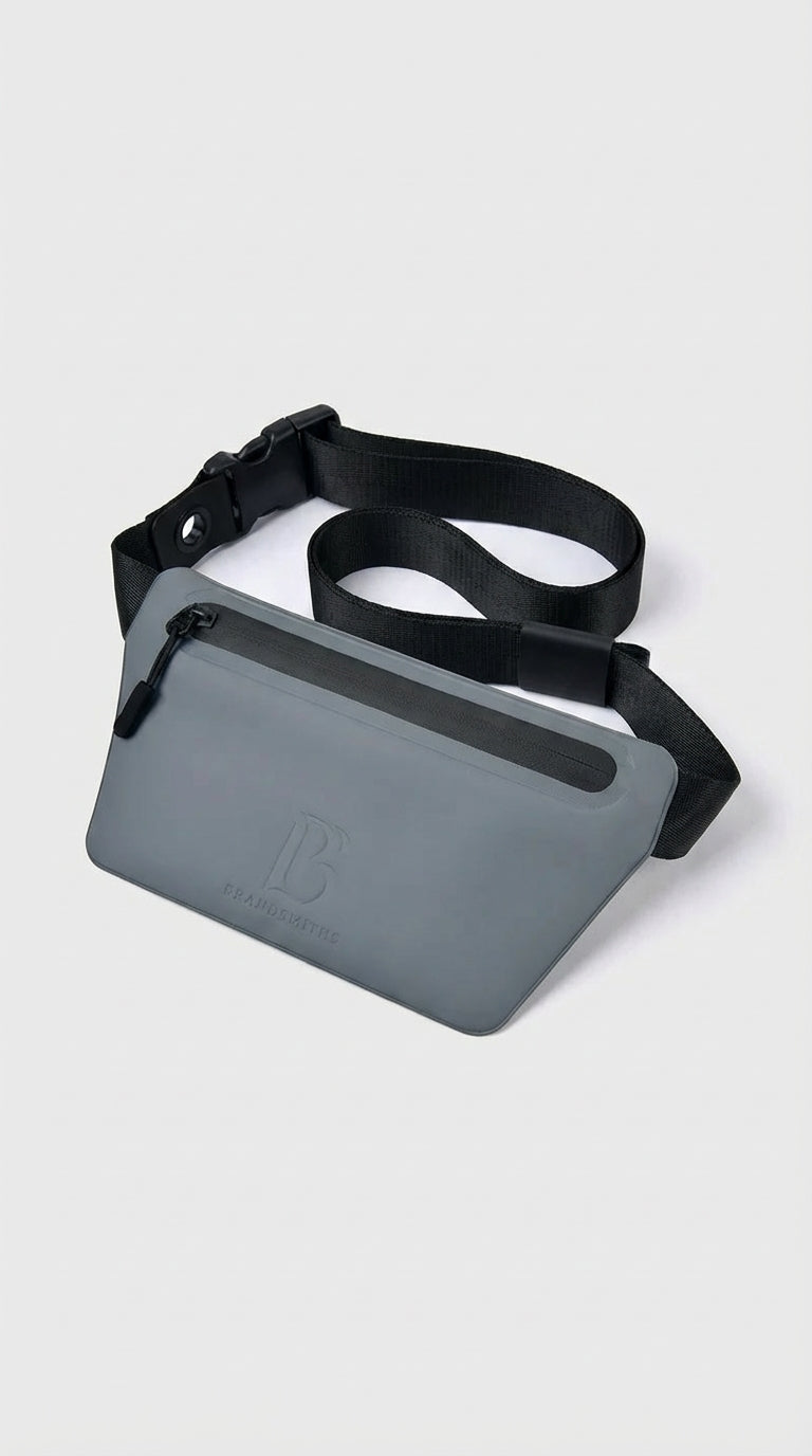 Ash (Ash Grey) Slant Belt Bag