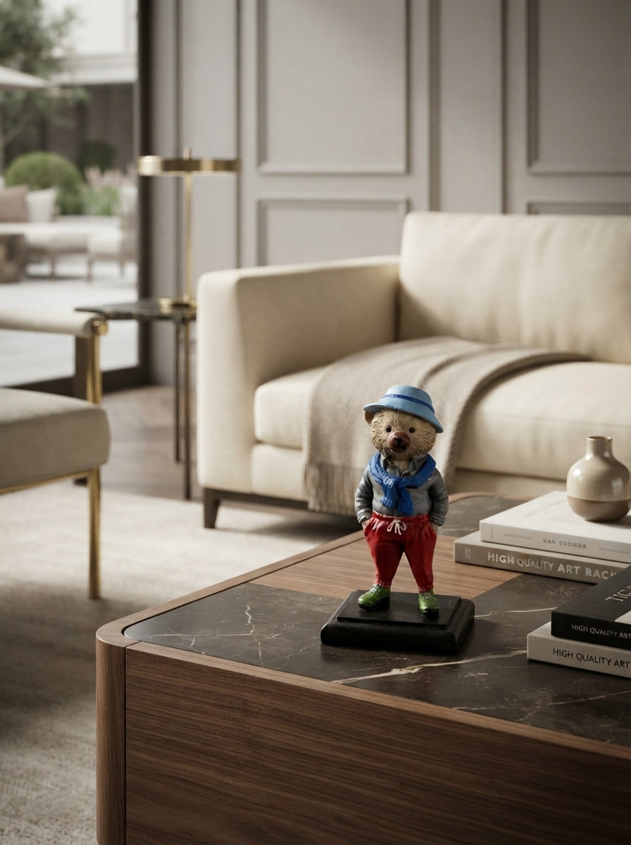 City Weekend Teddy Dekoratif Obje
