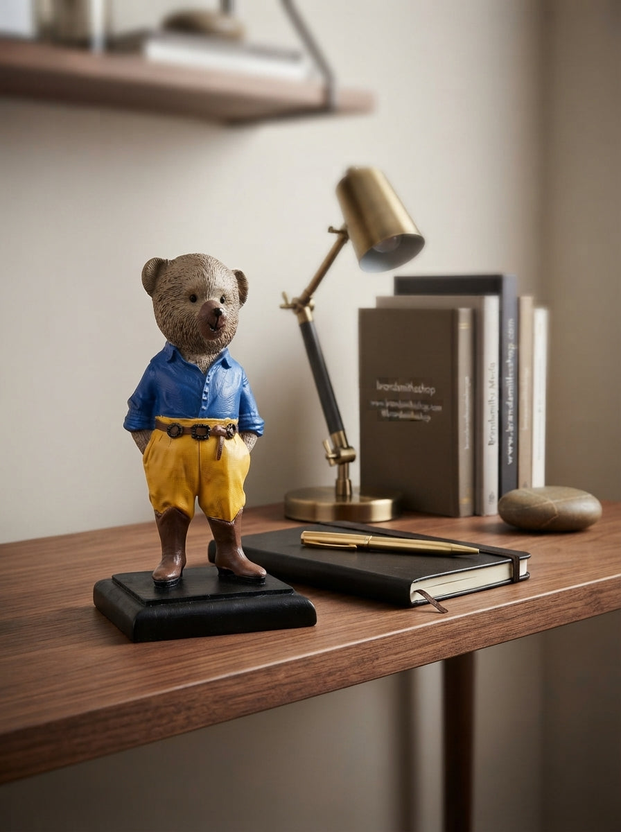 City Country Teddy Dekoratif Obje