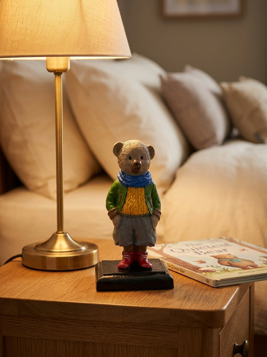 Renkli Teddy Bear Dekoratif Obje