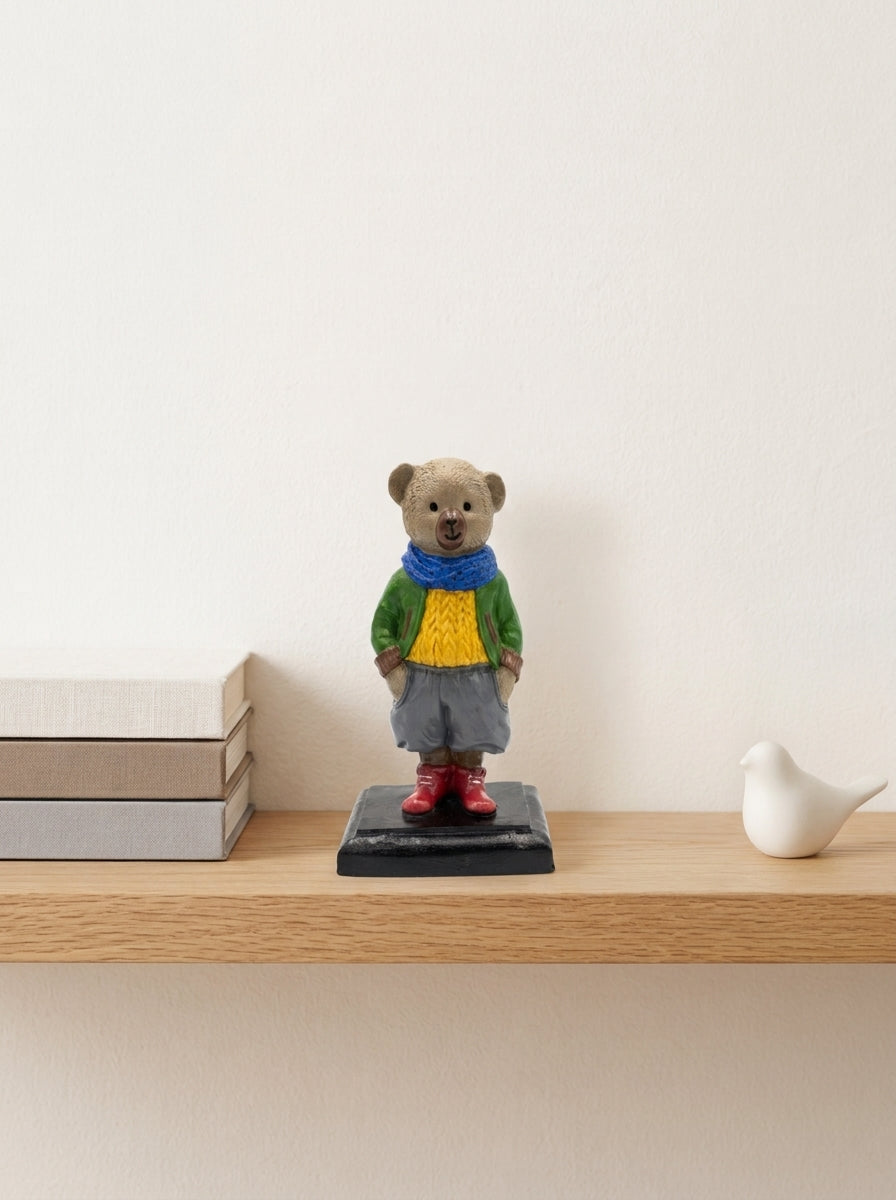 Renkli Teddy Bear Dekoratif Obje