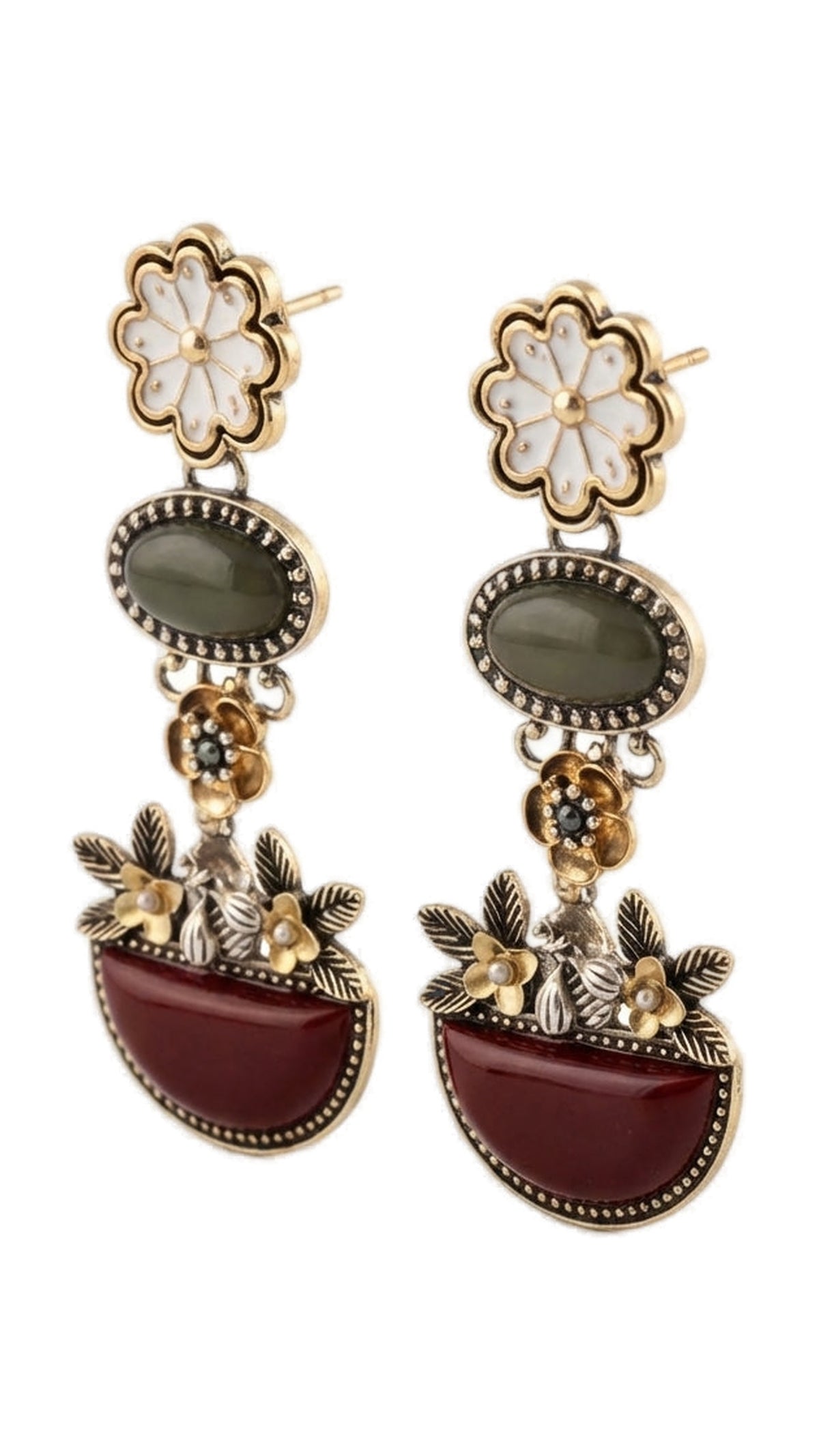 Bloom Drop Earrings