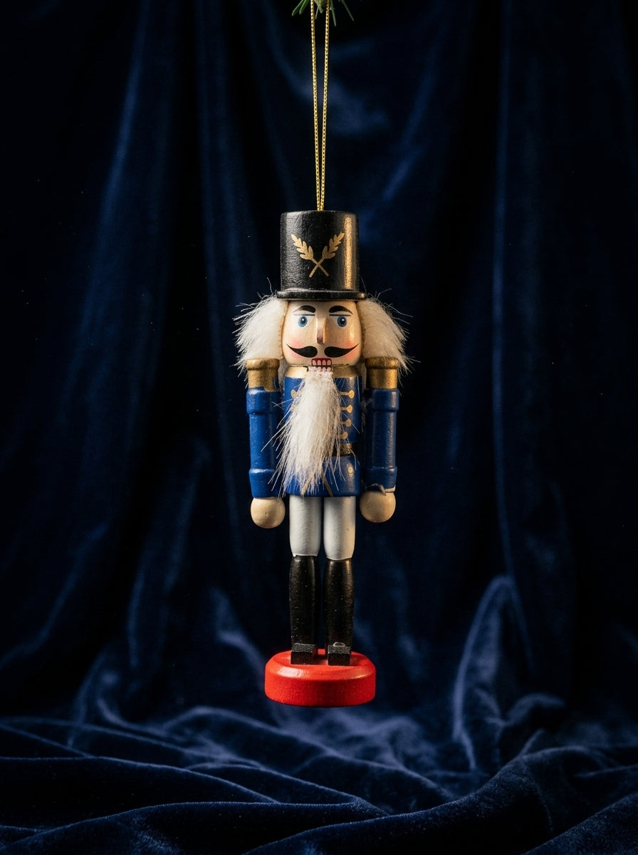 Royal Blue Kurşun Asker Yılbaşı Ağacı Süsü