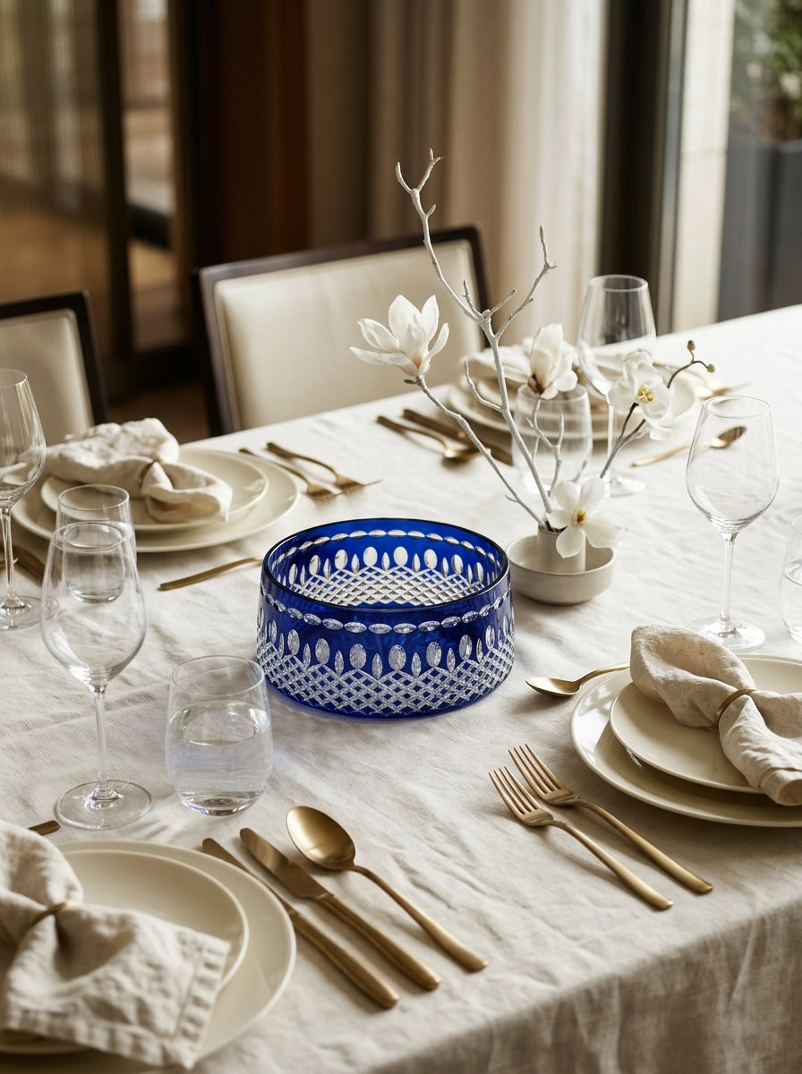 Sapphire Imperial Yuvarlak Kristal Sunumluk