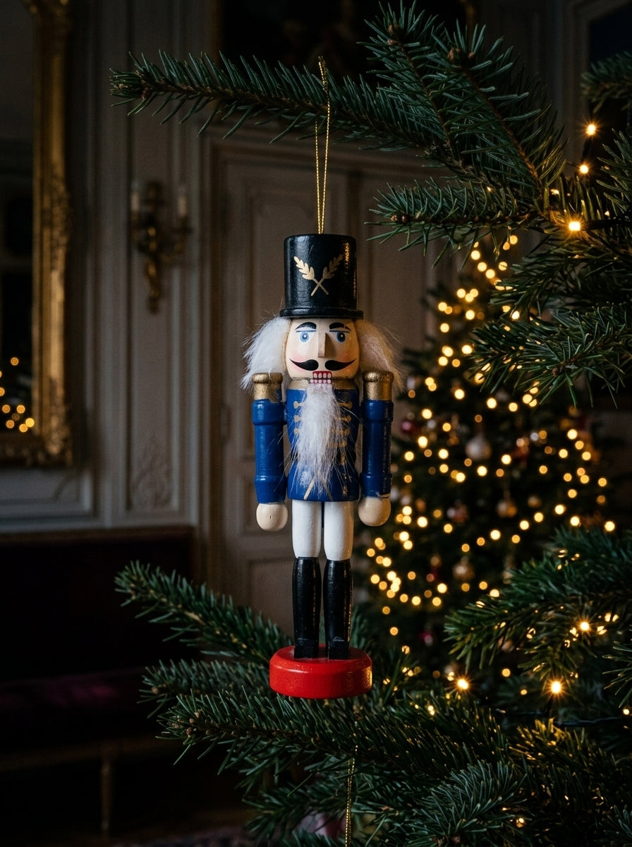 Royal Blue Kurşun Asker Yılbaşı Ağacı Süsü