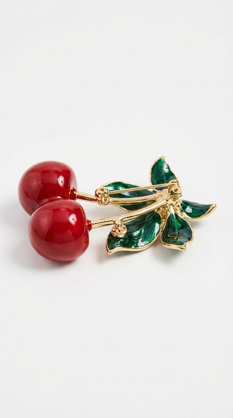 Cherry Brooch