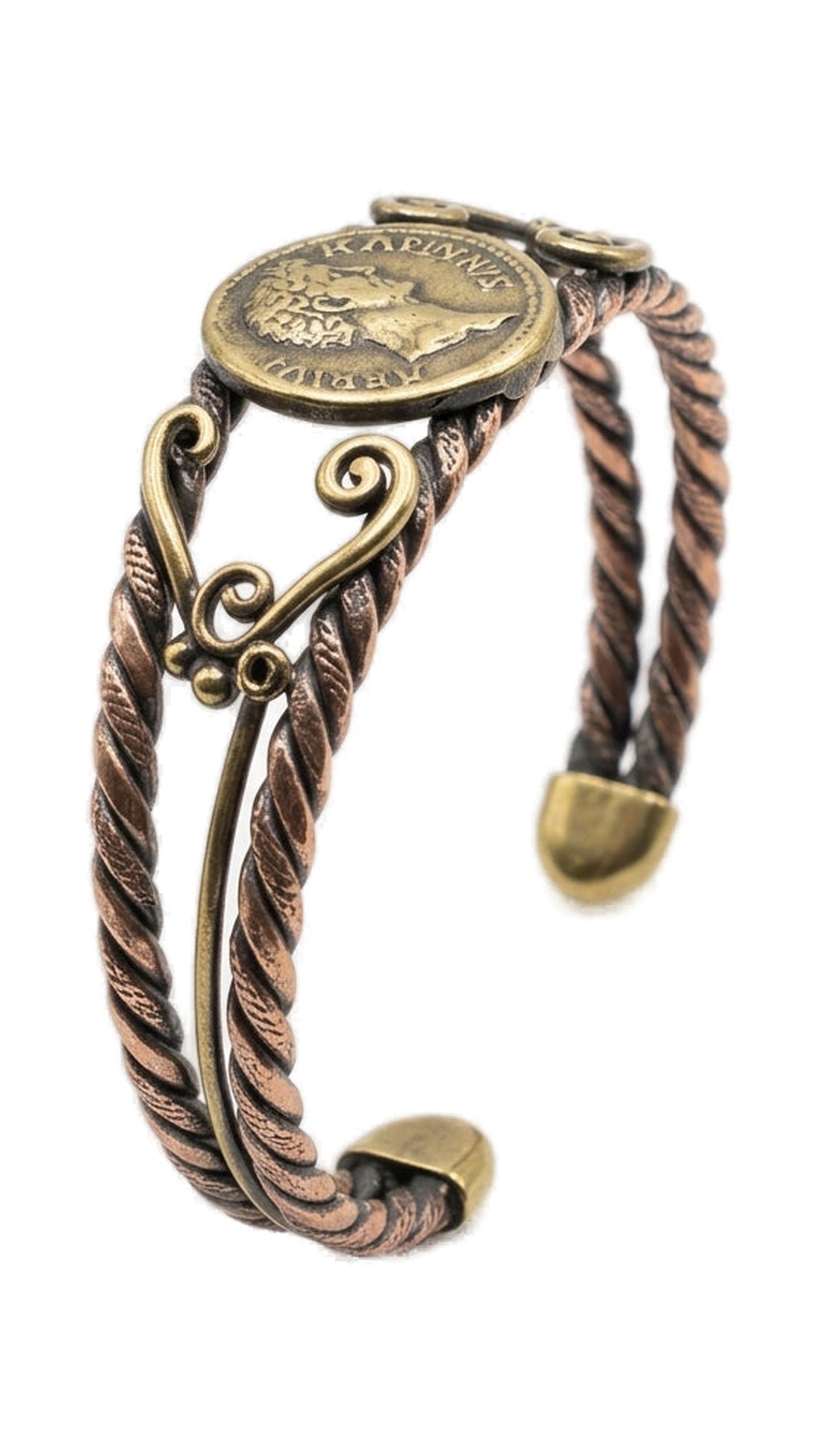 Caesar Coin Bracelet