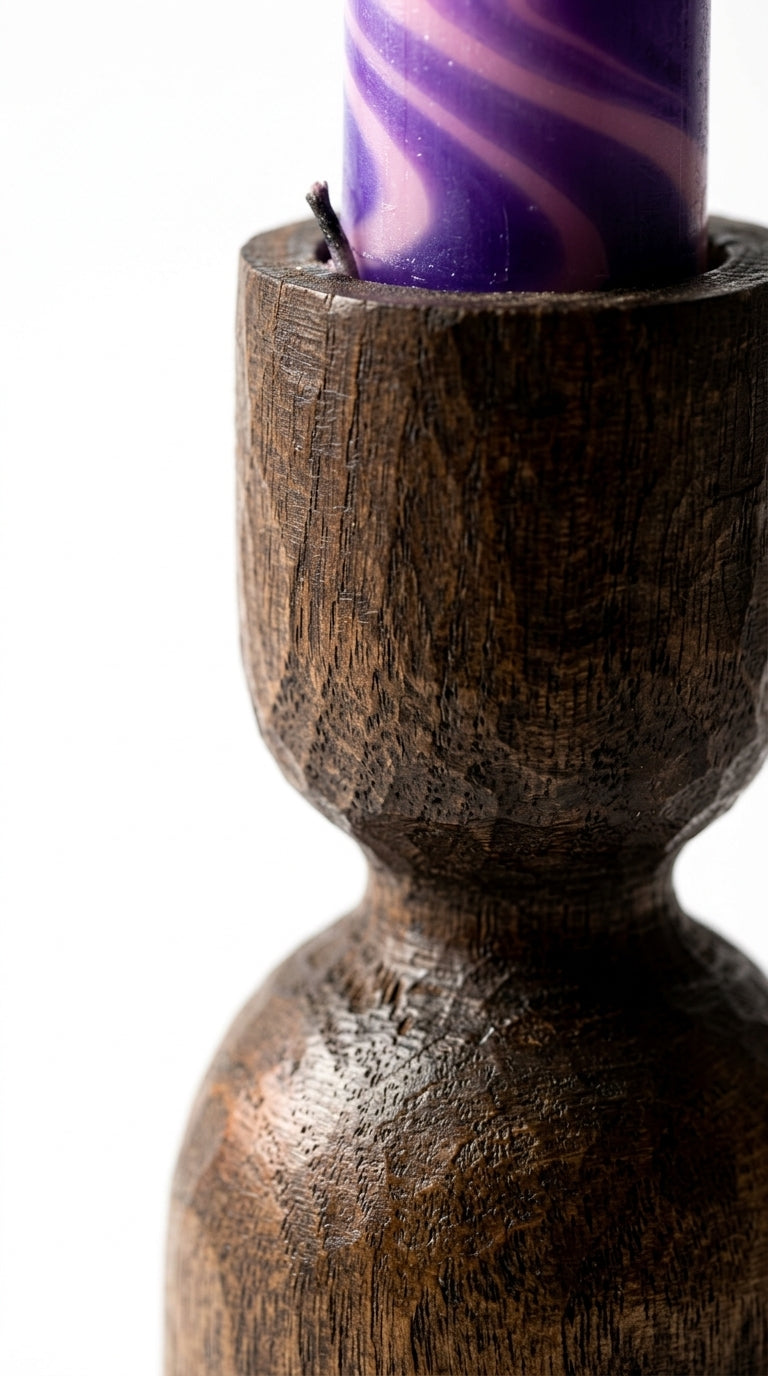 Nomad Walnut Petite Şamdan