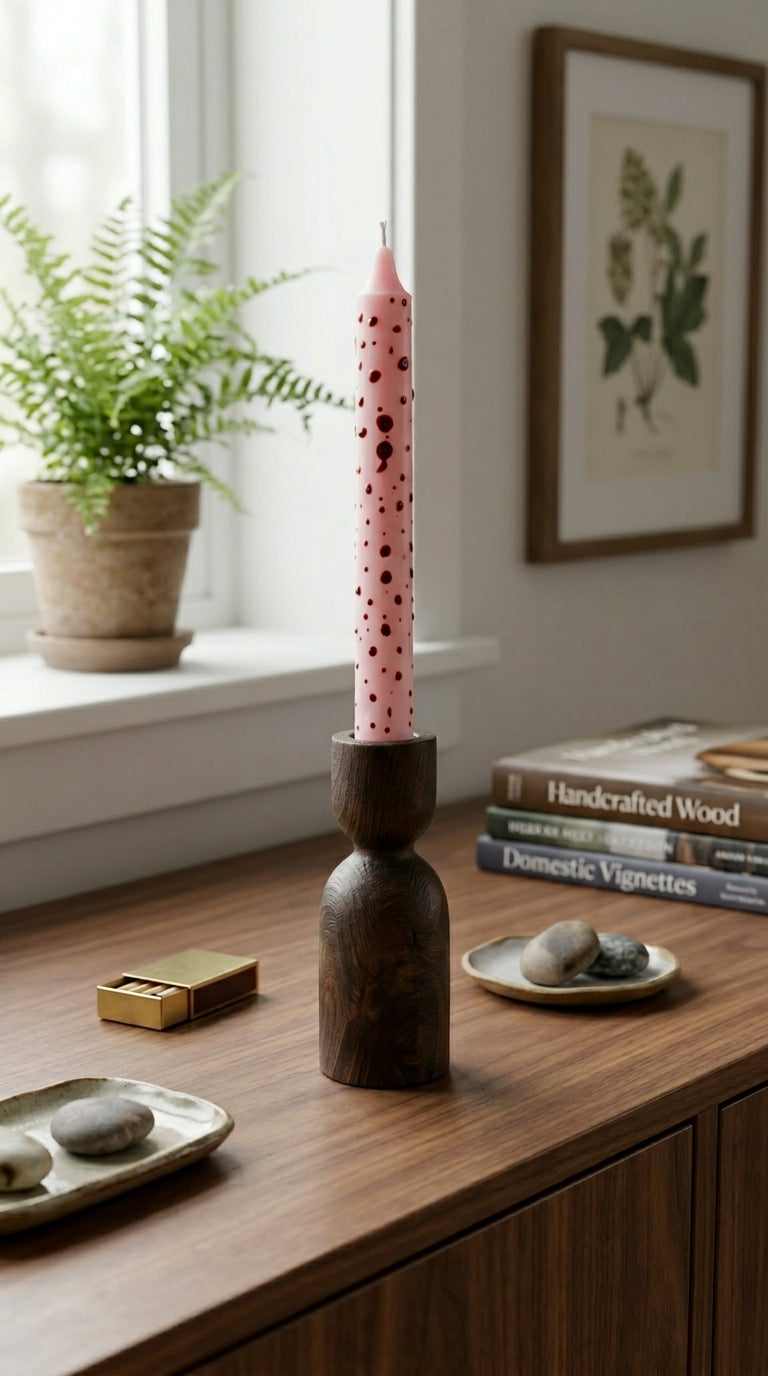 Nomad Walnut Petite Şamdan