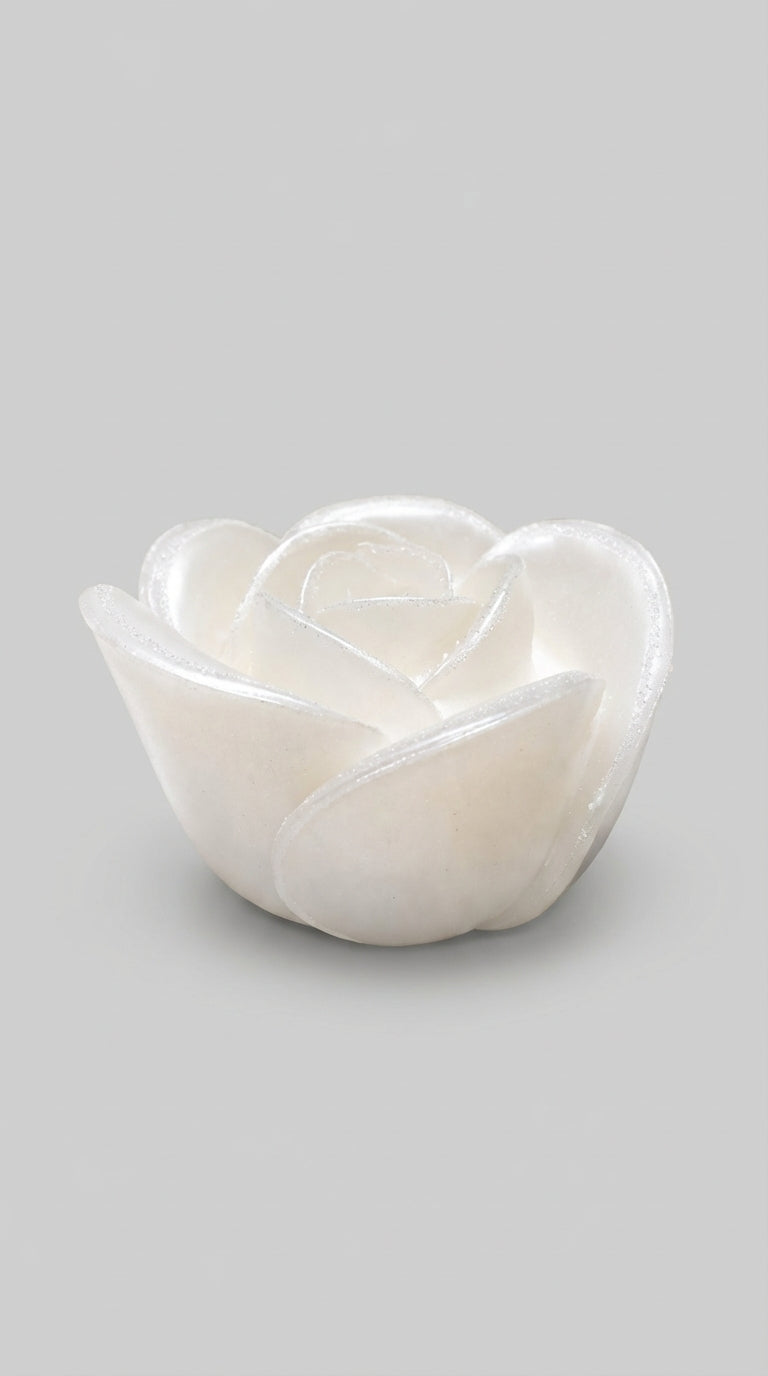 Çiçek Formlu Dekoratif Mum