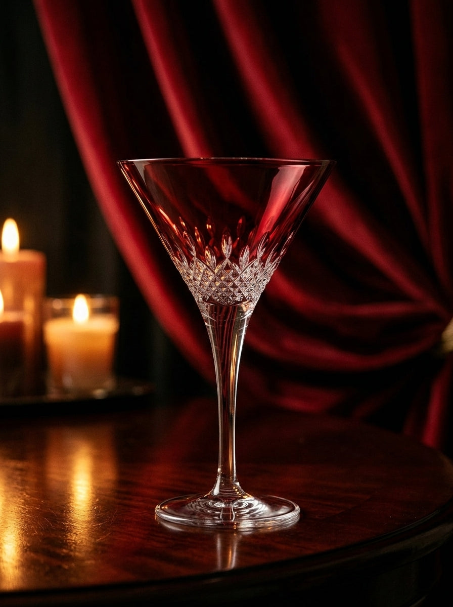 Celeste Christmas Ruby Martini Kadehi