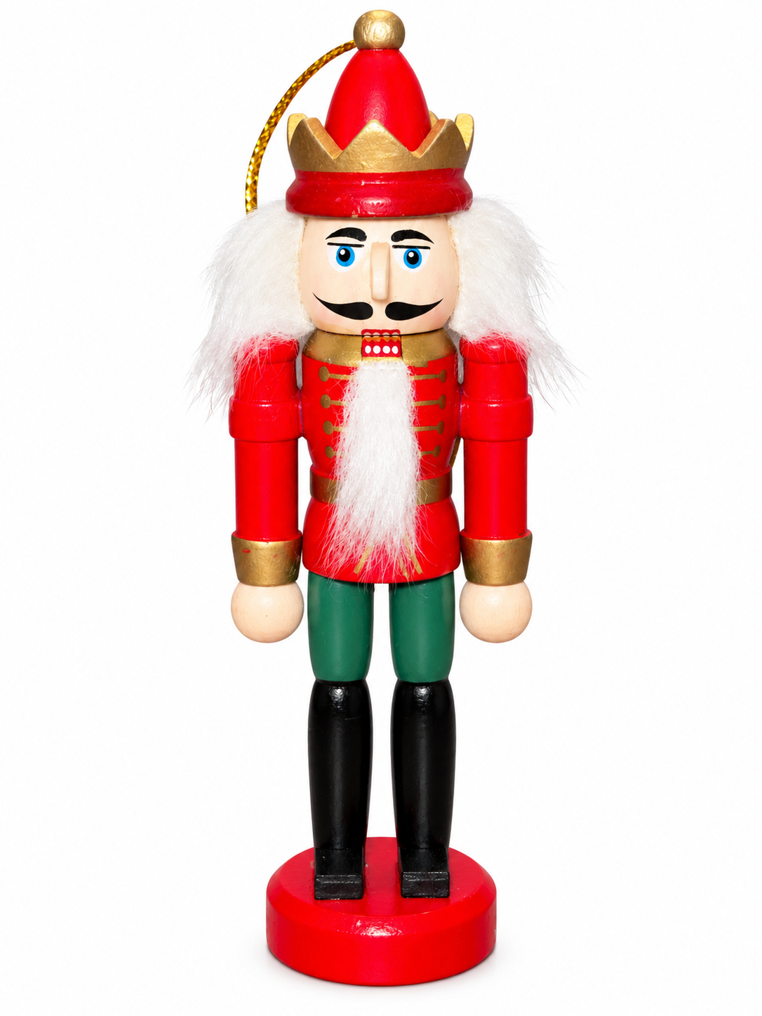 Royal Christmas Guard – Kırmızı Üniformalı Fındıkkıran Asker Yılbaşı Ağacı Süsü - 12 CM