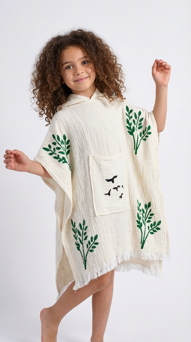 Children's Sunset Spirit Poncho