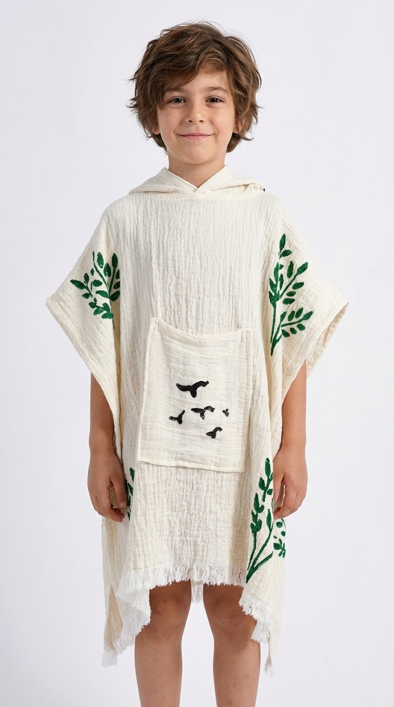 Children's Sunset Spirit Poncho