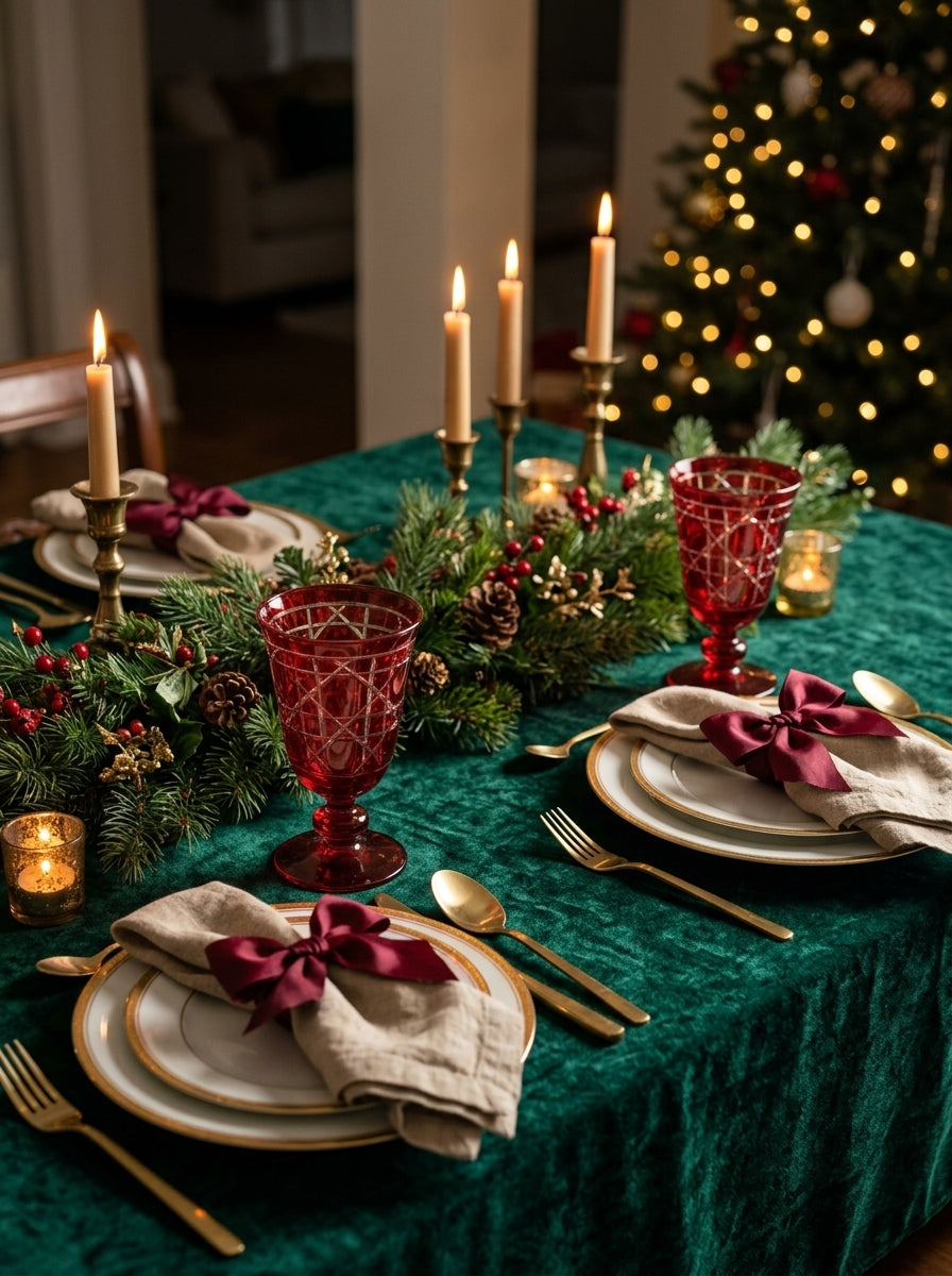 Vetro Christmas Ruby Kristal Kadeh