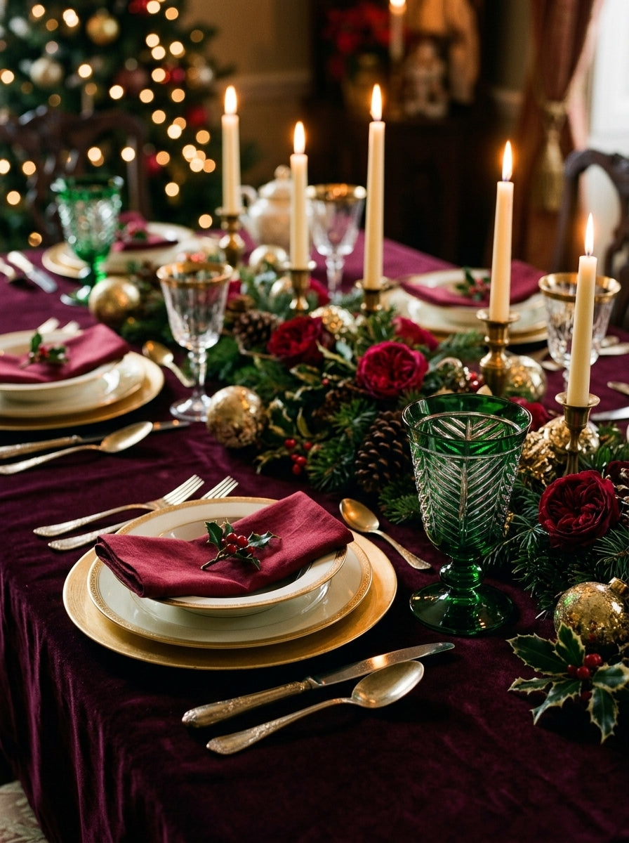 Riva Christmas Emerald Kristal Kadeh
