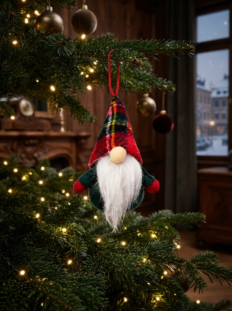 Highland Gnome Yılbaşı Ağaç Süsü - 15 CM