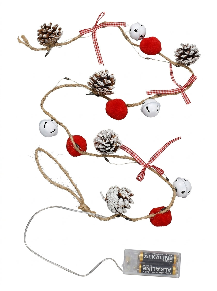 Christmas Woodland 20 LED Dekoratif Işık Zinciri