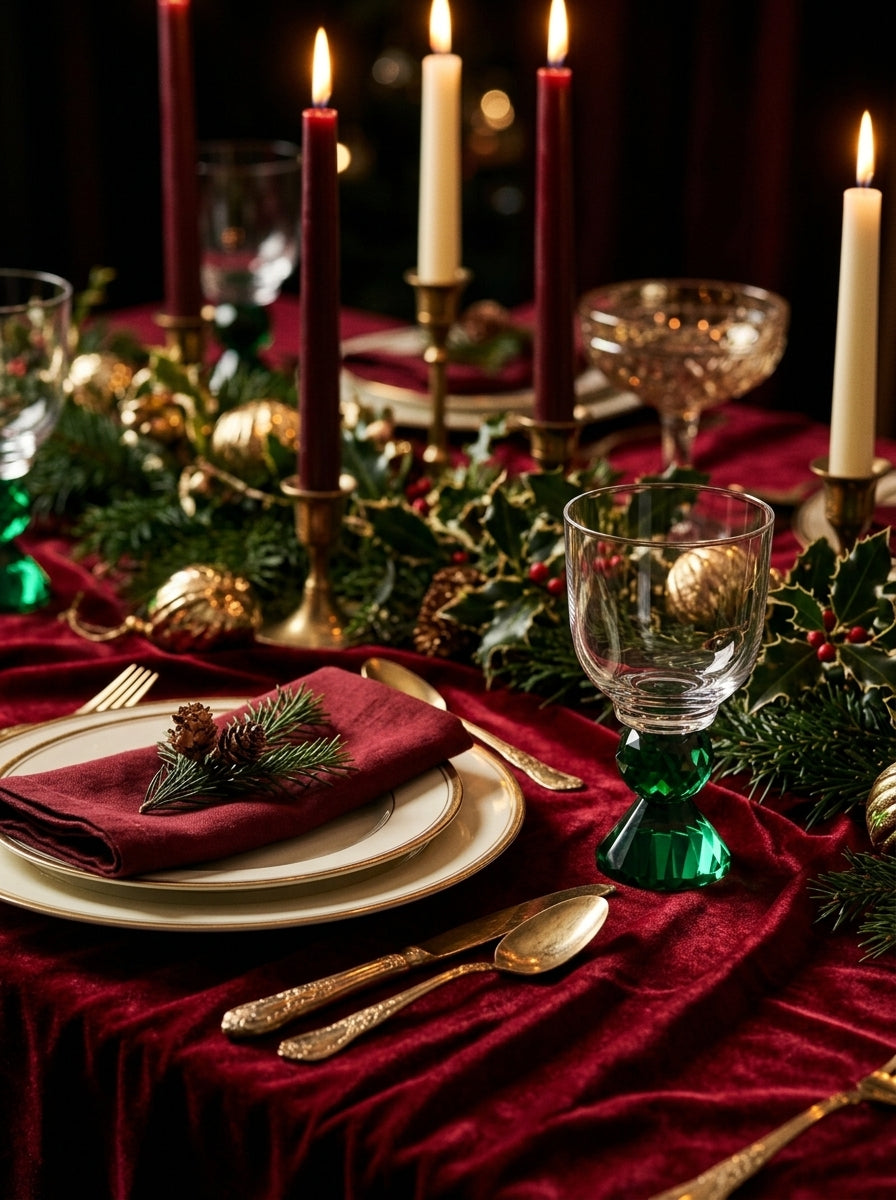 Emerald Emerald Lumi Coupe – New Year’s Crystal Glass