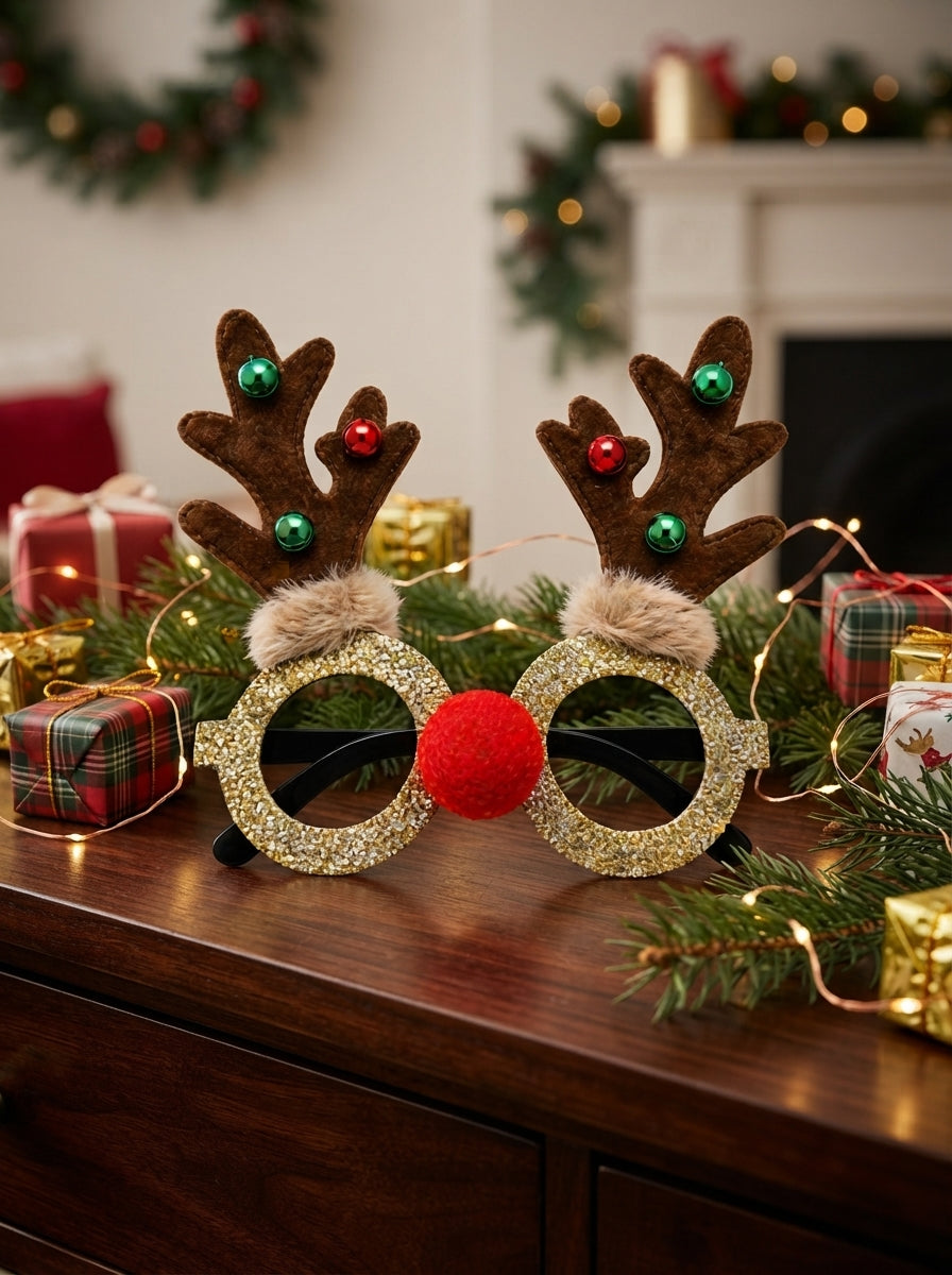 Rudolph Sparkle Christmas Geyik Gözlüğü