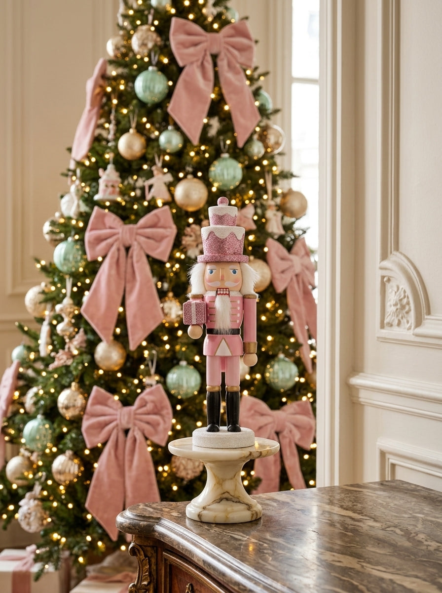 Pembe Mint Dekoratif Christmas Askeri