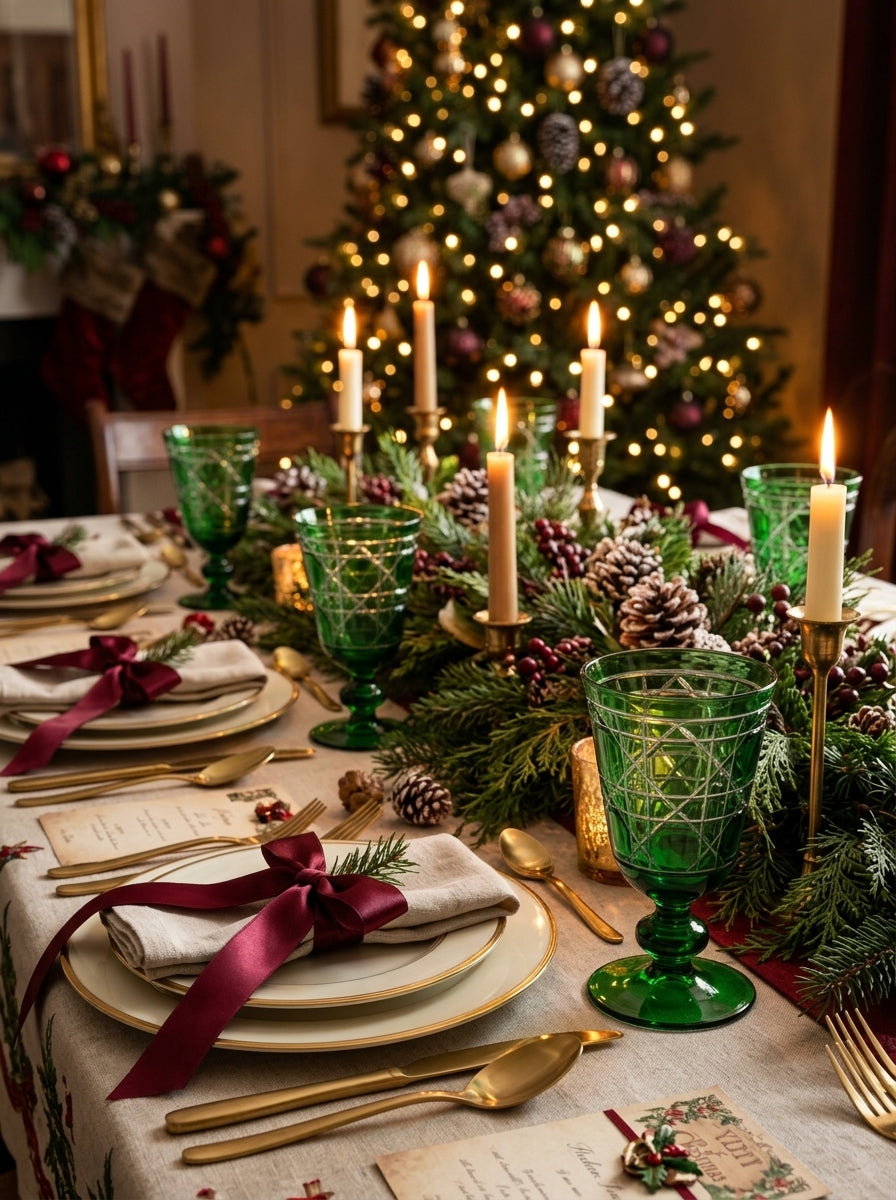Vetro Christmas Emerald Kristal Kadeh