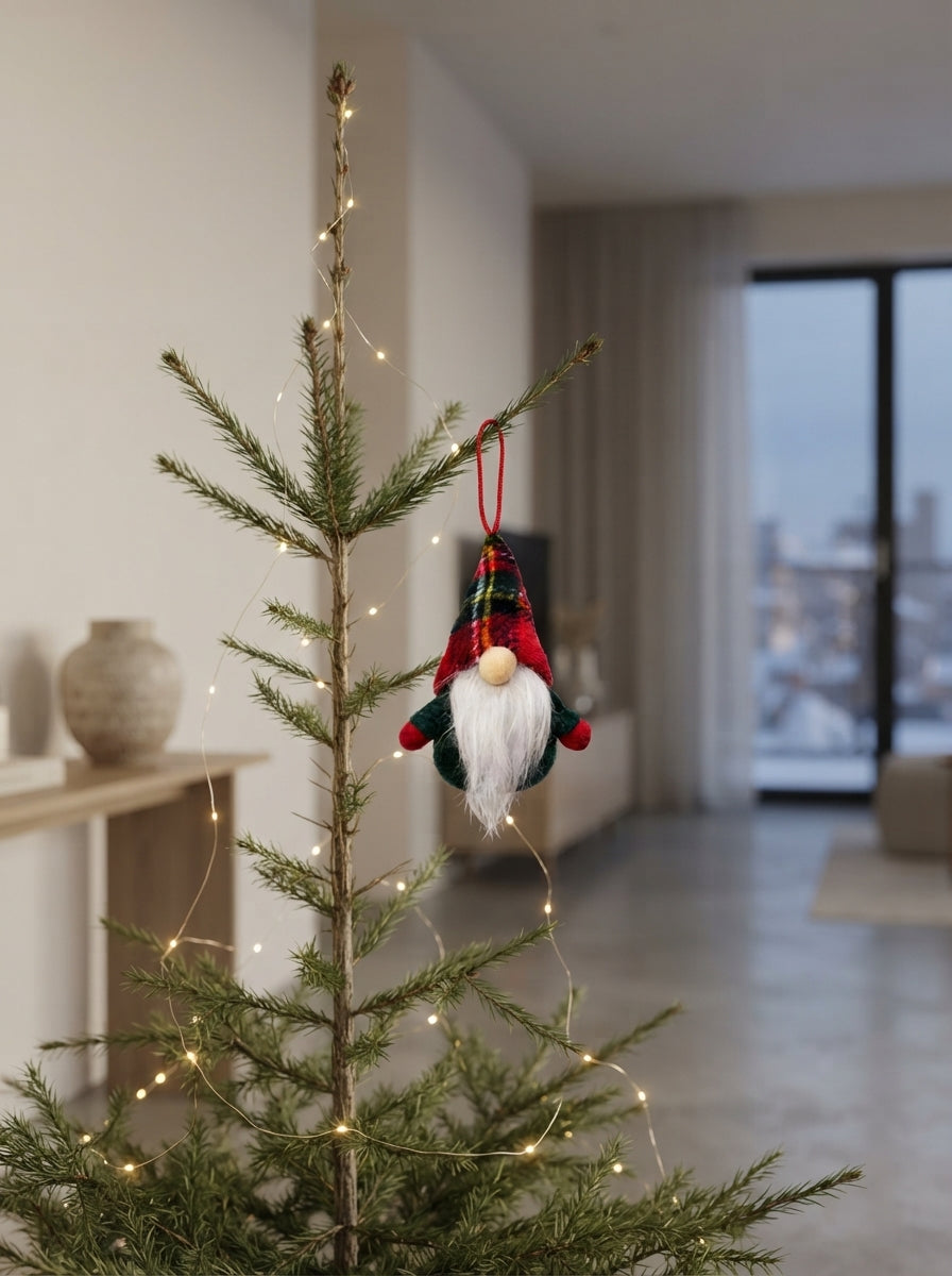 Highland Gnome Yılbaşı Ağaç Süsü - 15 CM