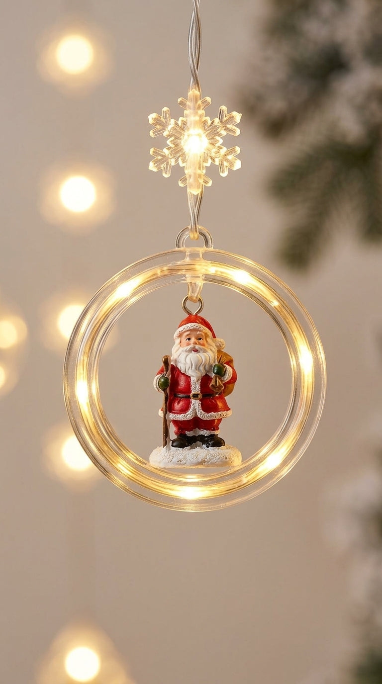 Christmas Magic 130 LED Figürlü Perde Yılbaşı Işığı