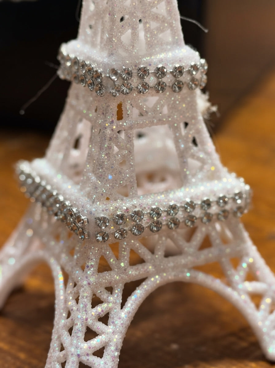 Paris Lumière Eyfel Kulesi Yılbaşı Ağaç Süsü - 15 CM